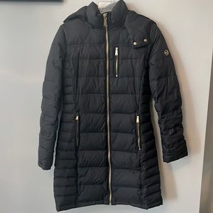 Michael Kors Black Down Coat
